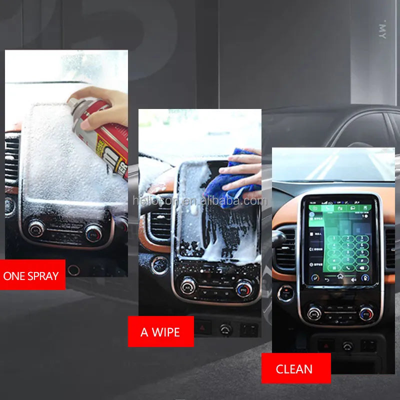 🔥 German™ 🇩🇪 Foam Cleaner 650ML Big size - Bundle Pack of 4 Item (Multi-purpose Furniture, Sofa, Kitchen)