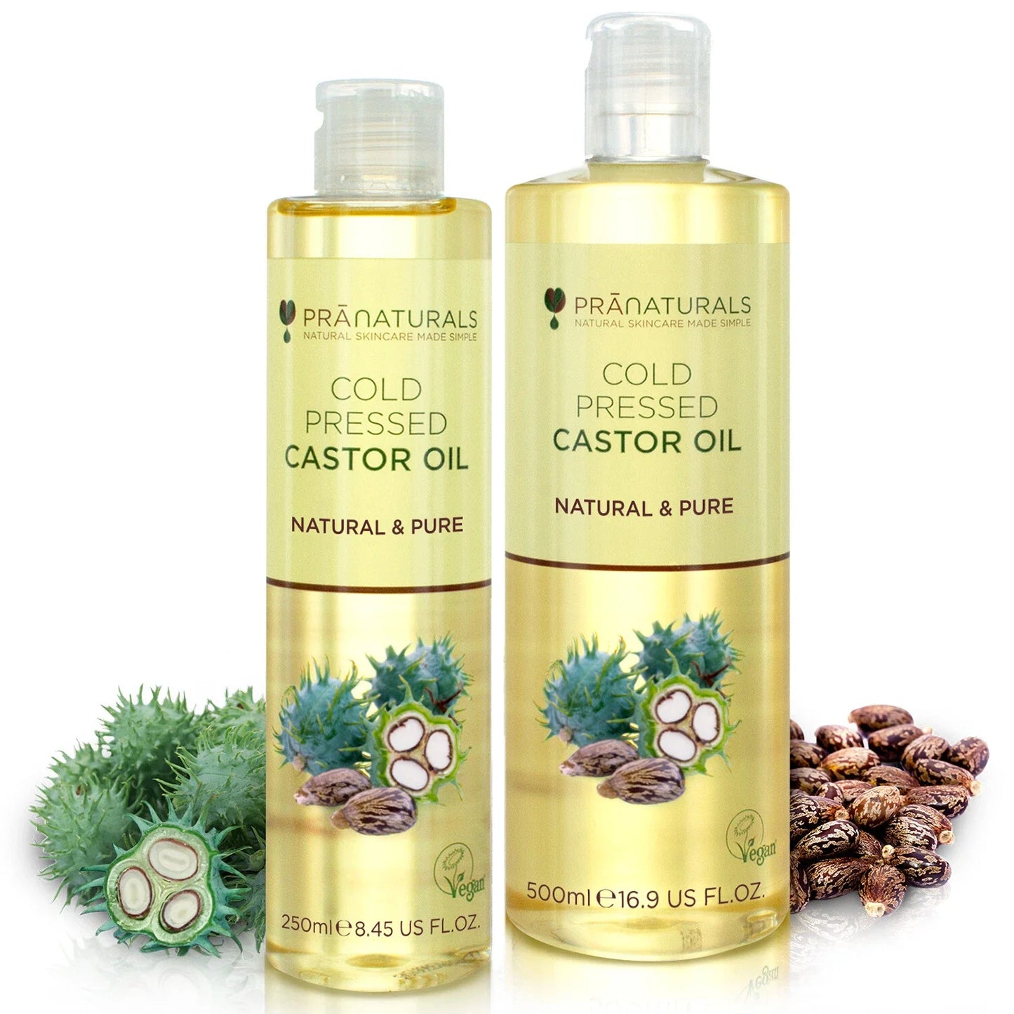 Castor Oil Cold Pressed 100% Pure & Organic 250ml | Imported ™