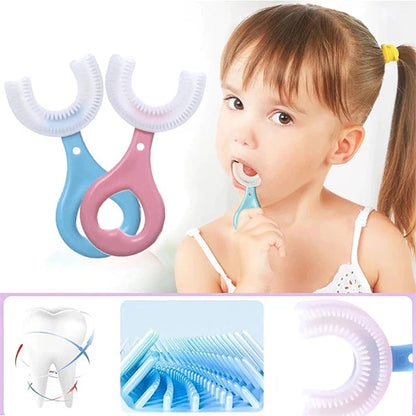 Pack of 3 – Silicone Baby Care Bundle | Spoon Feeder + Fruit Pacifier + U-Shape Toothbrush