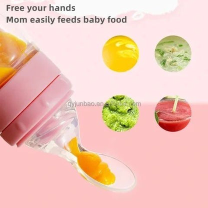 Pack of 3 – Silicone Baby Care Bundle | Spoon Feeder + Fruit Pacifier + U-Shape Toothbrush
