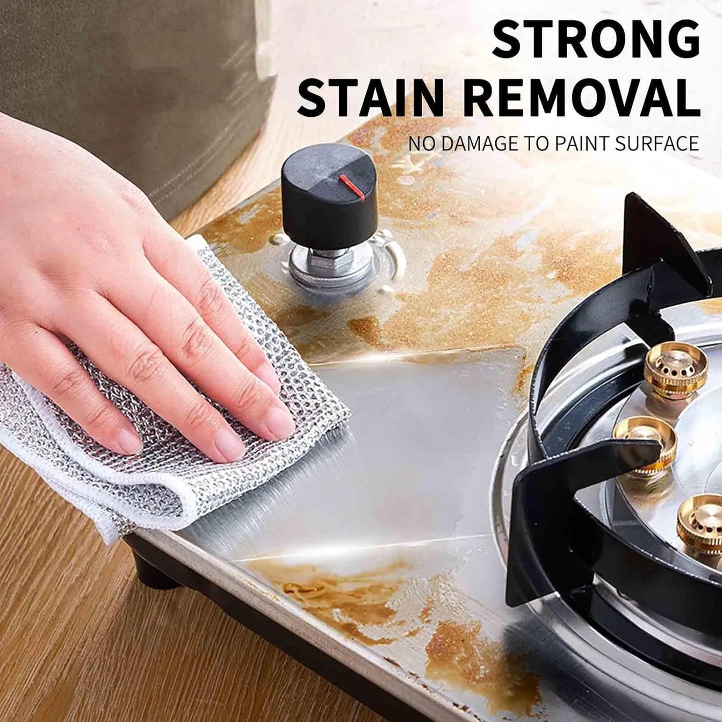 Steel Wire Kitchen Cleaning Cloth - 10 PCS Bundle