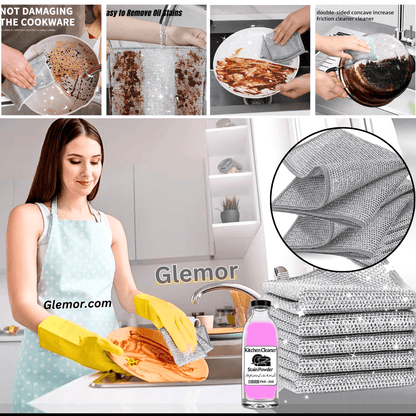 Steel Wire Kitchen Cleaning Cloth - Bundle Pack