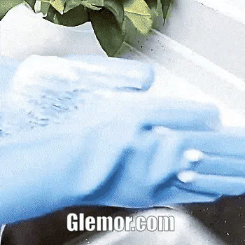 🔥High Quality Imported™ Magic Silicone Cleaning Gloves + Kitchen Cleaning  - Pack of 3
