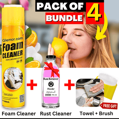 🔥 German™ 🇩🇪  Foam Cleaner 650ML size - Bundle Pack.